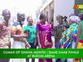 Livestream: Adom Brands’ climax of Ghana Month celebration & Dame Dame finale at Bukom Arena