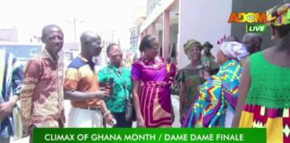 Livestream: Adom Brands’ climax of Ghana Month celebration & Dame Dame finale at Bukom Arena