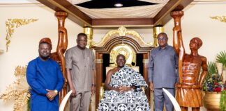Roads Minister briefs Asantehene on Accra–Kumasi Expressway