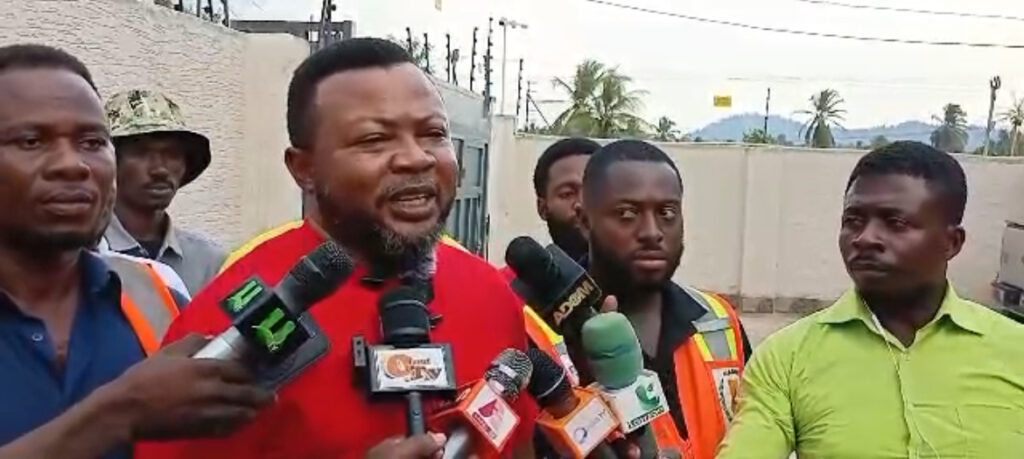 DRIP: Adansi Asokwa MP, DCE inspect feeder roads