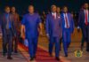 Mahama arrives in Brazzaville for Sassou N’Guesso’s investiture