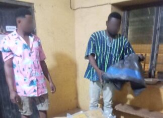 Five arrested as Police intercept suspected narcotics in Upper West