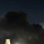 Smoke rises over Azadi Square following a strike, amid the U.S.-Israeli conflict with Iran, in Tehran, Iran, April 6, 2026, in this screengrab obtained from a social media video. Social Media via REUTERS Purchase Licensing Rights