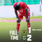 Kotoko’s title chances crashed after a 2-1 loss to Samartex Asante Kotoko