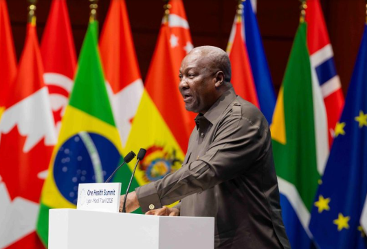 Mahama calls for equitable global health support at One Health Summit
