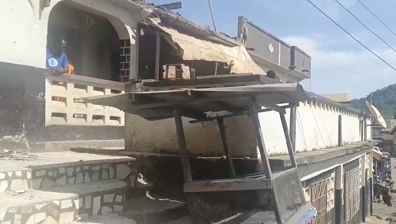 Two injured, one critical after wall collapse at Wawasi