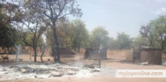 Five communities burnt in Gushegu chieftaincy clash