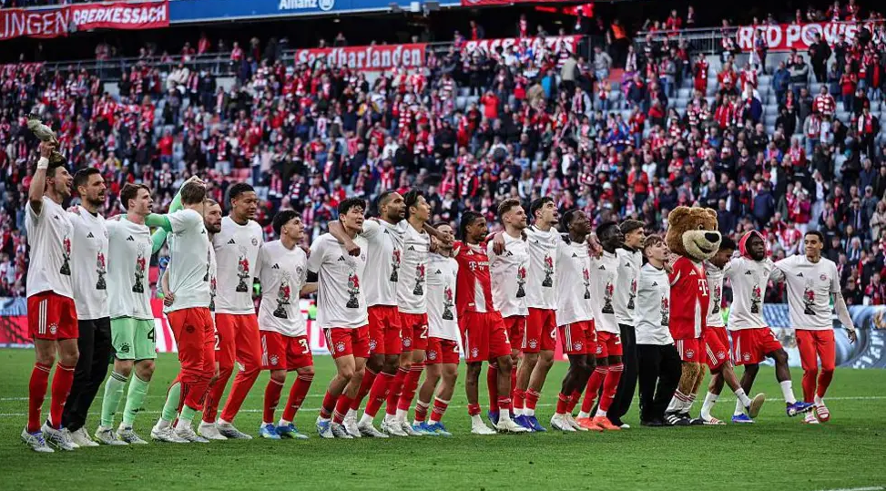 Record-breaking Bayern win Bundesliga – now for the Treble