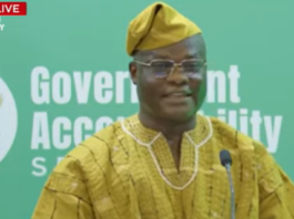 Minister for Local Government, Chieftaincy and Religious Affairs, Ahmed Ibrahim