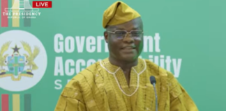 Minister for Local Government, Chieftaincy and Religious Affairs, Ahmed Ibrahim