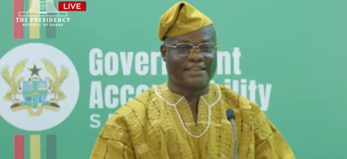 Minister for Local Government, Chieftaincy and Religious Affairs, Ahmed Ibrahim