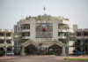 The Presidential Palace in Ouagadougou, capital of Burkina Faso. Photo: AFP/Olympia de Maismont