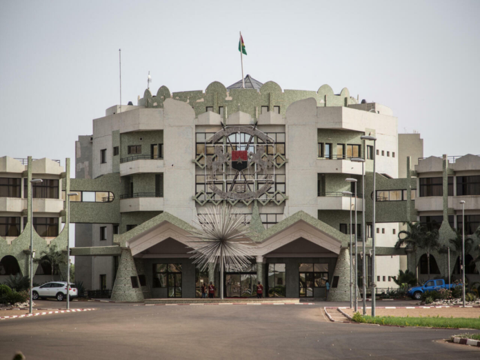 The Presidential Palace in Ouagadougou, capital of Burkina Faso. Photo: AFP/Olympia de Maismont