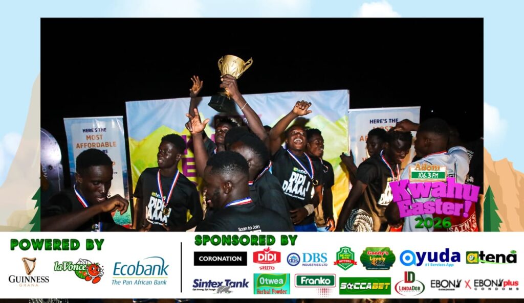 Mpraeso crowned champions of 2026 Adom Kwahu Easter football gala
