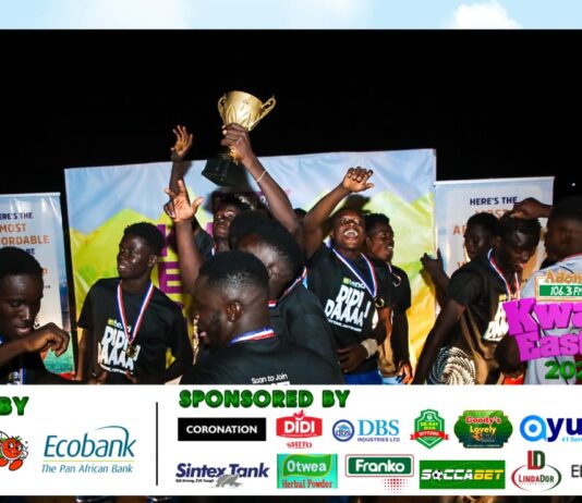 Mpraeso crowned champions of 2026 Adom Kwahu Easter football gala