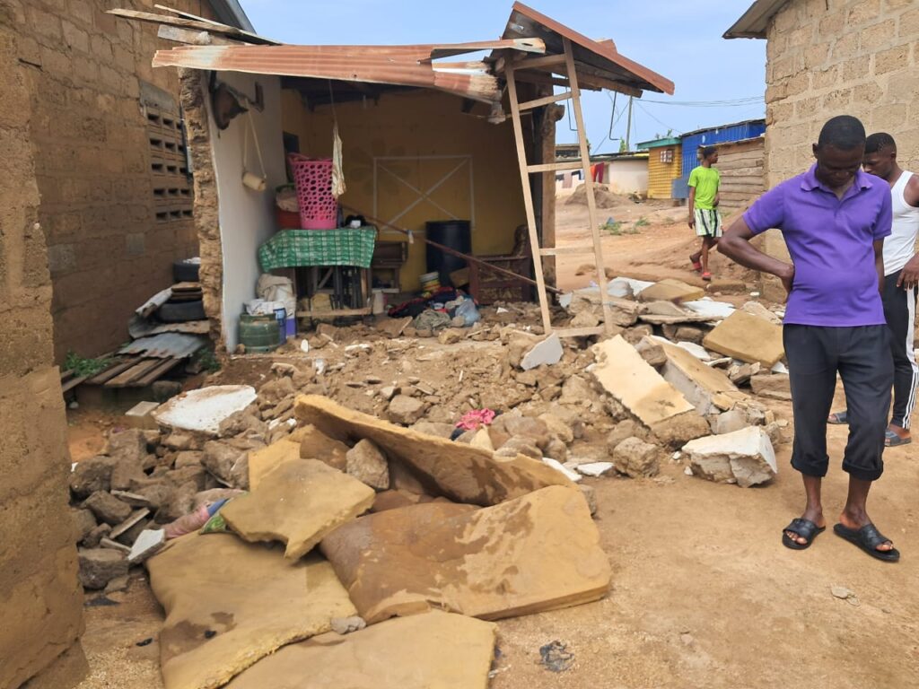 Boy, 4, dead, another in critical condition after building collapses at Awutu Papaase