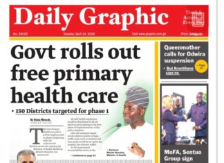 Newspaper headlines: Tuesday, April 14, 2026
