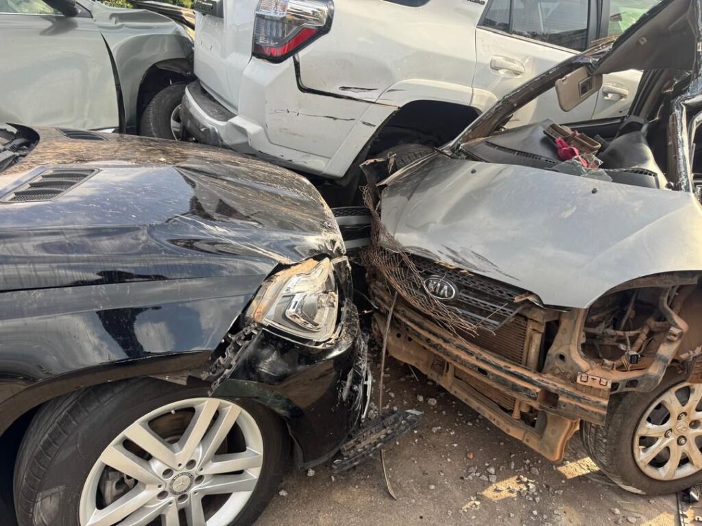 Fuel tanker crash at Ahodwo destroys vehicles, triggers emergency response