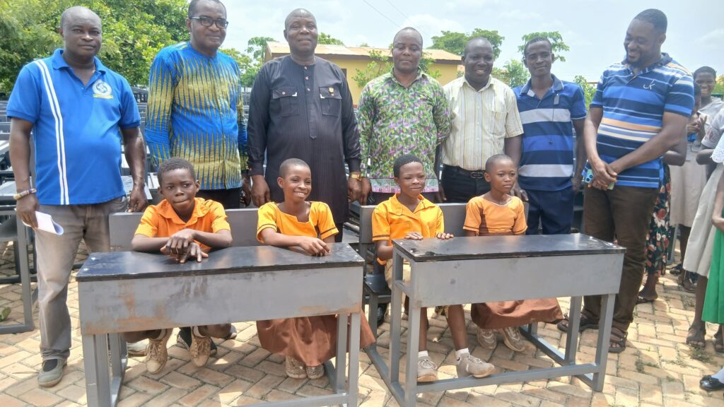 Nkwanta North DCE hands over furniture to Education Directorate