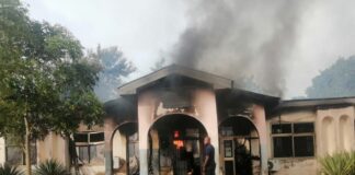 Fire guts District Magistrate Court ‘B’ in Sunyani