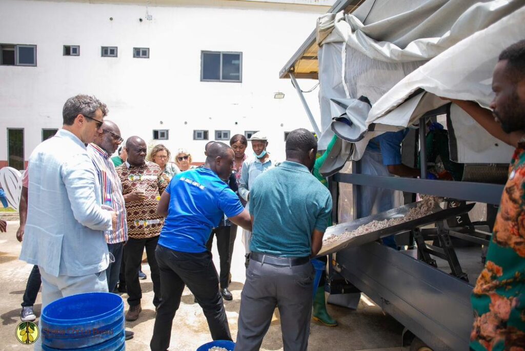 COCOBOD CEO, Swiss Ambassador visit KOA Impact to boost cocoa innovation