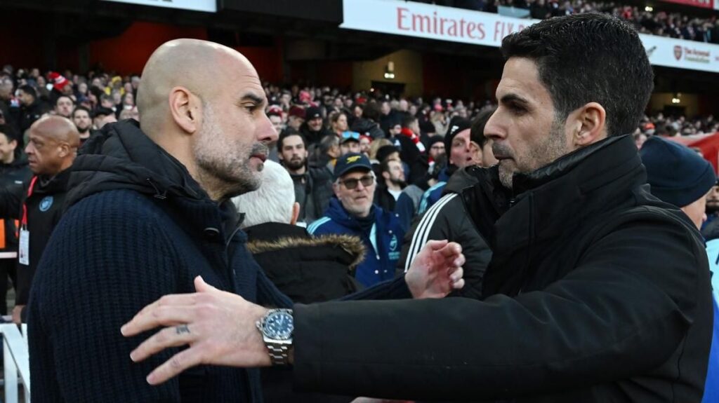 Guardiola says he enjoys watching Arsenal play