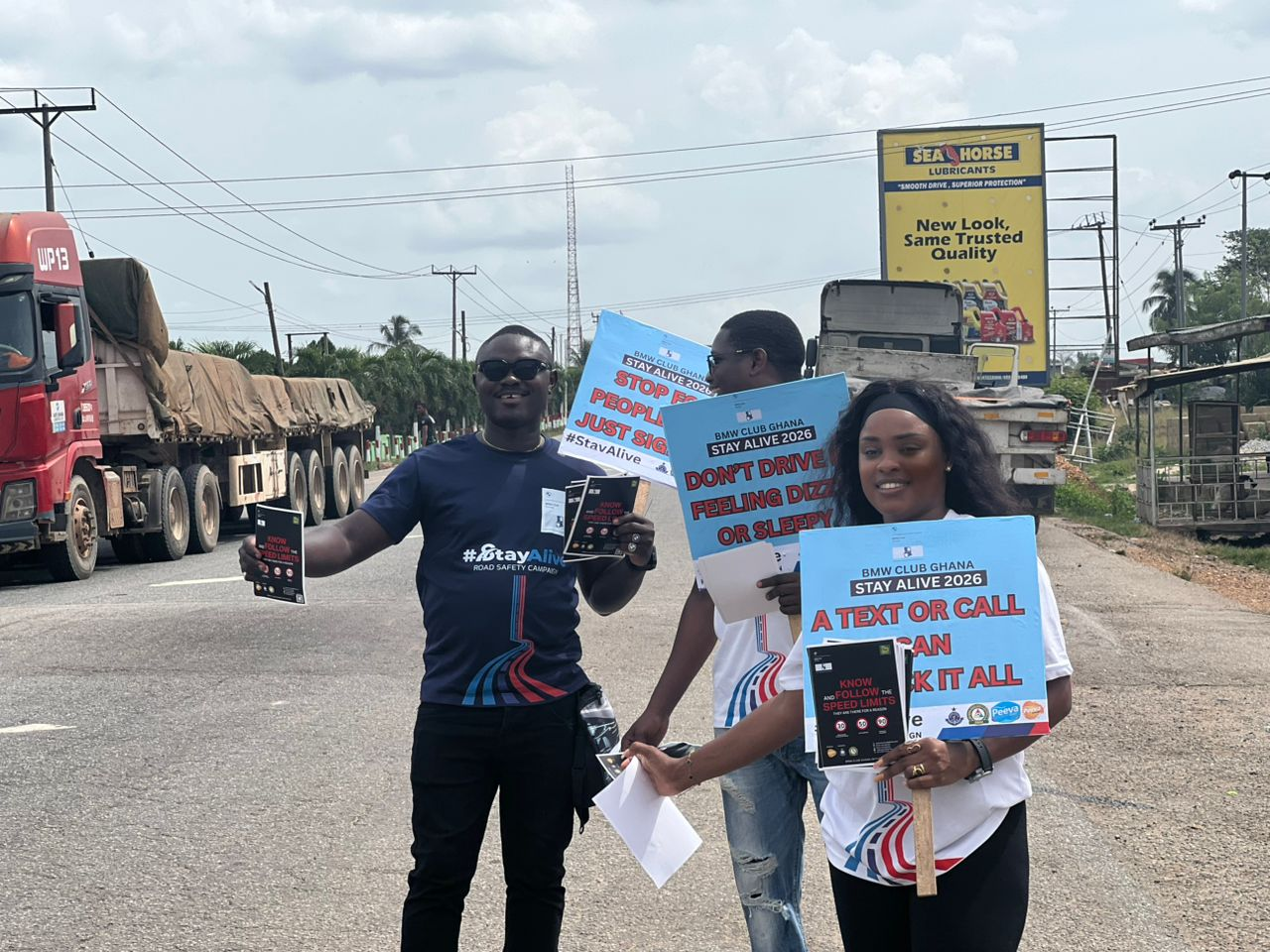 BMW Club Ghana partners National Road Safety Commission for “Stay Alive ...