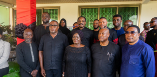 Veep, NDC stalwarts commiserate with Ofosu-Ampofo over father’s passing