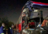 VIP bus, trailer involved in gory accident on Accra-Kumasi highway