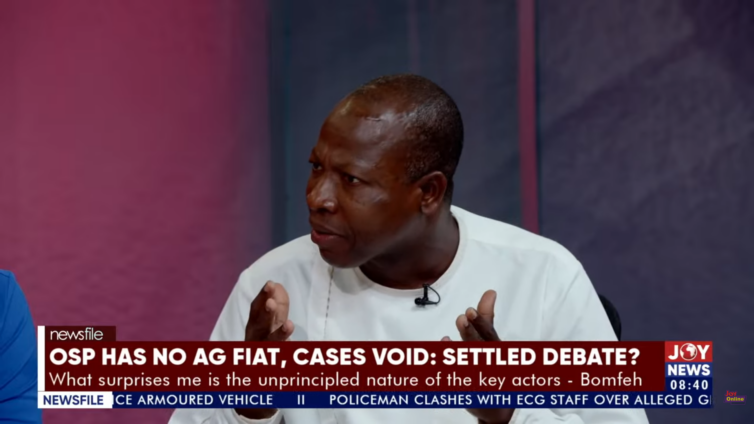 OSP–AG legal clash reflects institutional governance problems — Dr Bomfeh