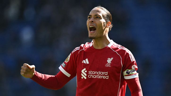 Van Dijk grabs dramatic winner as Liverpool edge frantic Merseyside derby