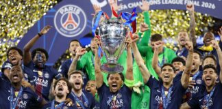 PSG beat Arsenal on penalties to retain Champions League title