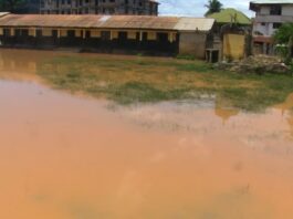 Antem residents demand demolition of waterway structures as flooding forces closure of basic school