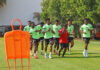 Black Stars train with 22 players in Puebla ahead of Mexico clash