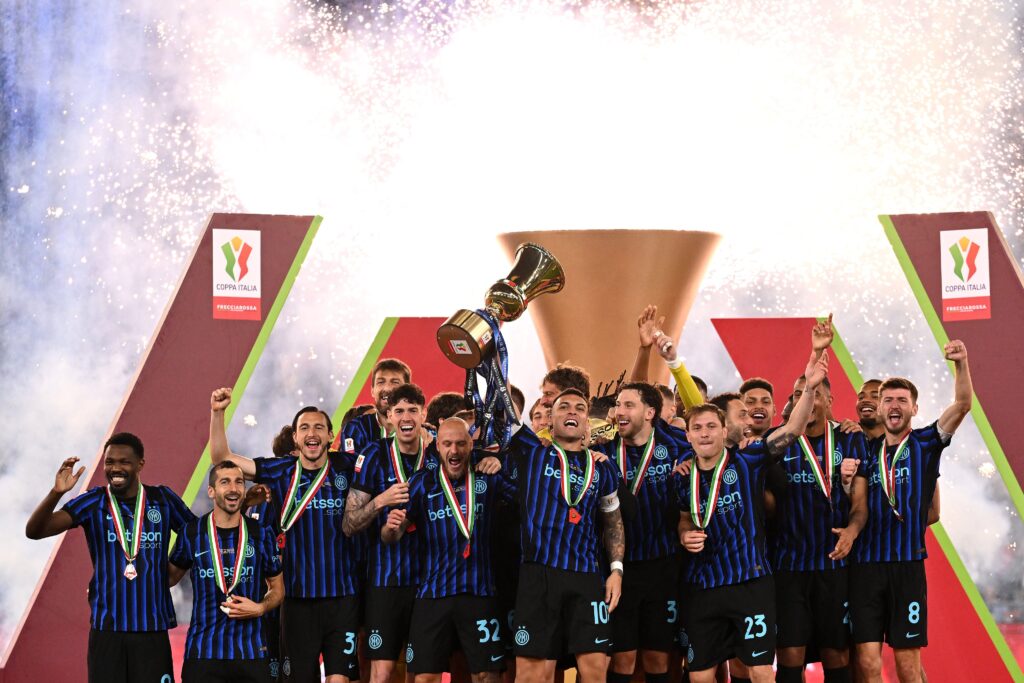 Inter Milan win Italian Cup to secure domestic double