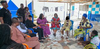 Gender Minister visits boy dragged with quad bike at North Legon