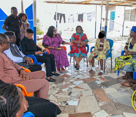 Gender Minister visits boy dragged with quad bike at North Legon
