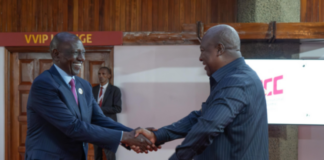 President Mahama returns from Nairobi after Africa Forward Summit