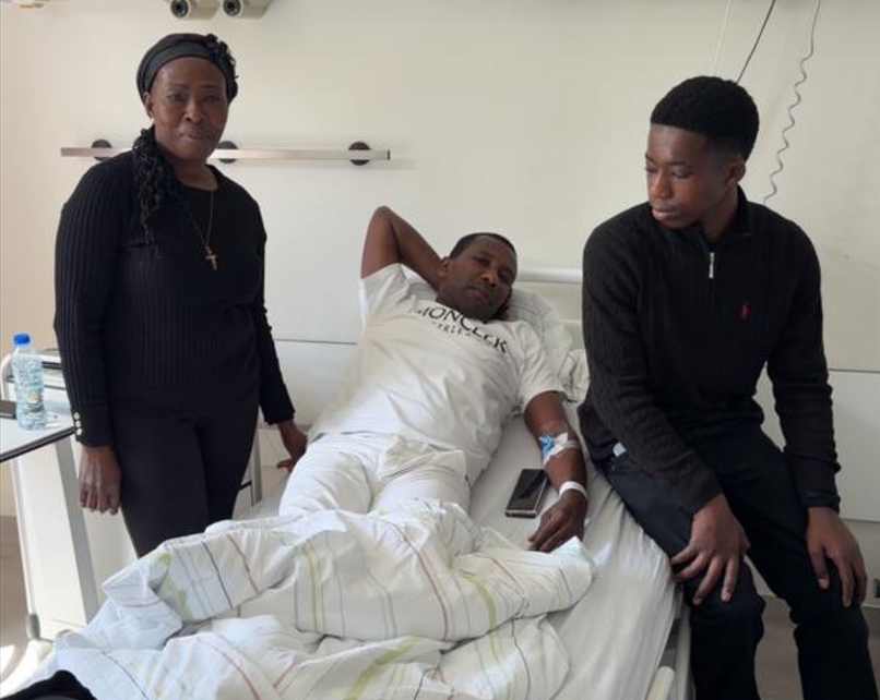 Akosua Serwaa visit Kenpong as he undergoes treatment in German hospital - Adomonline