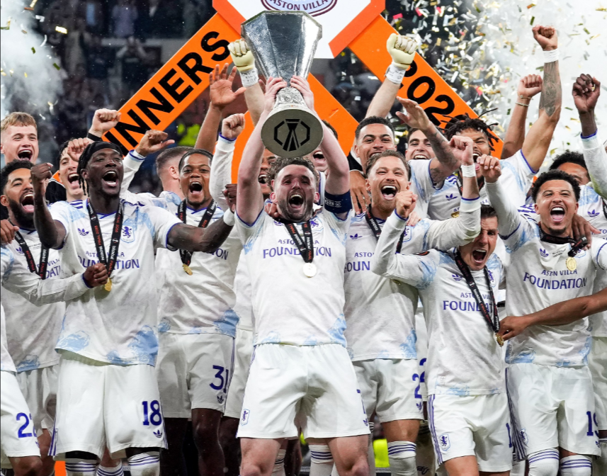 Aston Villa win Europa League to end 44-year wait for European trophy