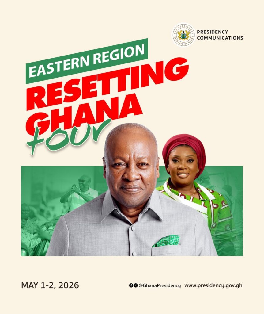 Mahama Takes “Resetting Ghana Tour” to Eastern Region