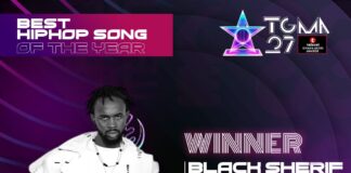 TGMA 27: Black Sherif wins Best HipHop Song, Best Afropop Song of the Year