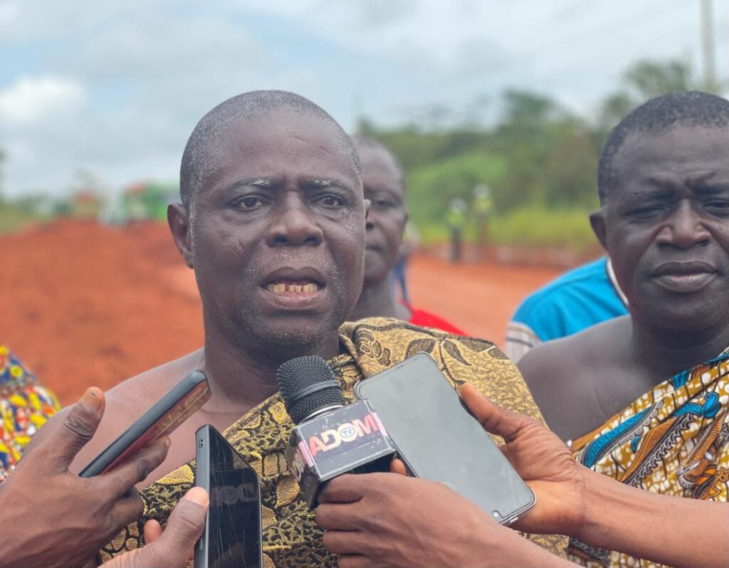 Chiefs optimistic Bediako–Kasapin road project will be completed on time