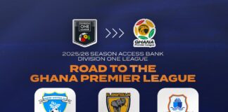 Port City, FC AshantiGold 04 and Debibi United secure Ghana Premier League promotion