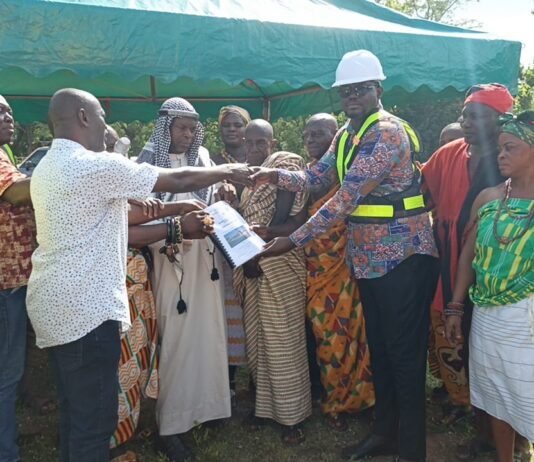 Nkwanta South Chiefs urged to prioritise peace as 24-hour economy market project takes off