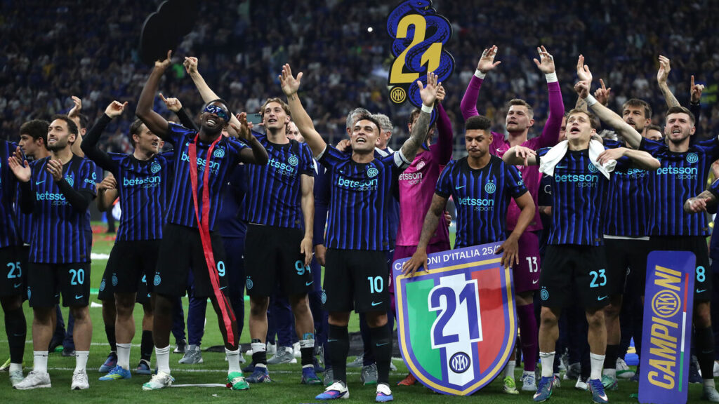 Inter cruise past Parma to clinch 21st Serie A title