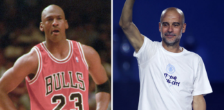 Jordan leads star names at Guardiola leaving party