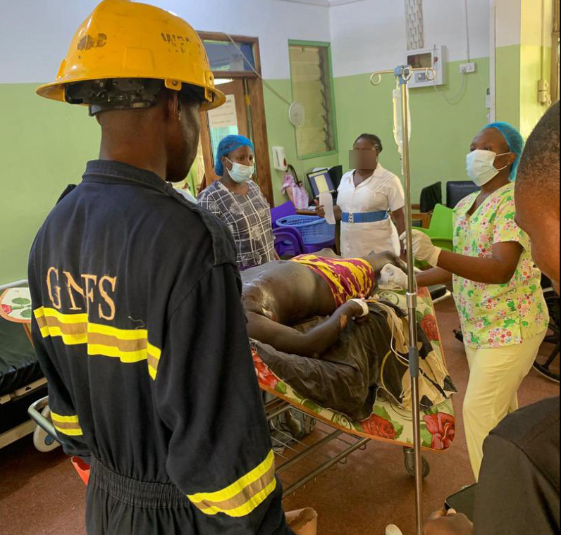 One injured after gas explosion at Abanu