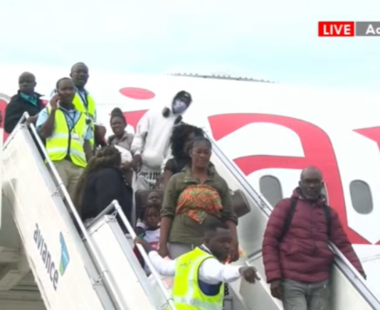 First batch of Ghanaians evacuated from South Africa arrive in Accra (Video)