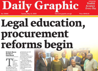 Newspaper headlines: Tuesday, May 12, 2026